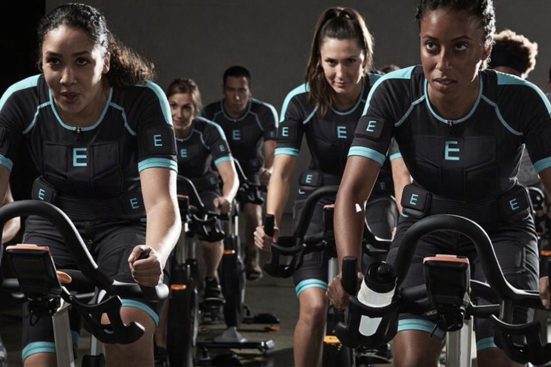 Séance EMS sur vélo — cardio en électrostimulation